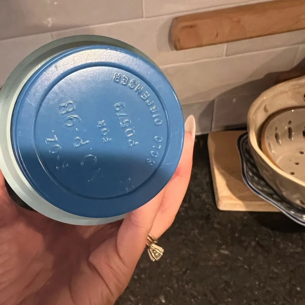 Vintage 1950’s Safe Solo Cup Bathroom Dispenser Baby Blue Wall Mount